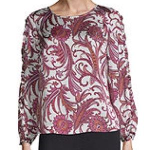 Liz Claiborne crew neck blouse